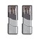 PNY PFD256X2TBOPMP 256GB Turbo Attach 3 USB 30 Flash DriveSilver Pack of 2
