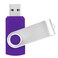 EASTBULL 1GB USB Flash Drive 1PCS USB 20 Thumb Drive Swivel USB Stick Memory Stick Metal Thumb Drives Purple
