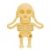 BORLTER CLAMP 32GB USB Flash Drive Cartoon Skeleton Shaped Memory Stick BorlterClamp Cool Thumb Drive Pen Drive Amazing Gifts Yellow