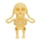 BORLTER CLAMP 32GB USB Flash Drive Cartoon Skeleton Shaped Memory Stick BorlterClamp Cool Thumb Drive Pen Drive Amazing Gifts Yellow