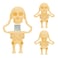 BORLTER CLAMP 32GB USB Flash Drive Cartoon Skeleton Shaped Memory Stick BorlterClamp Cool Thumb Drive Pen Drive Amazing Gifts Yellow