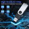 ABLAZE 4GB Flash Drive 100 Pack USB 20 Memory Stick with Lanyards Swivel Thumb Drives Bulk Pendrive U Disk for Data Storage Mixcolors