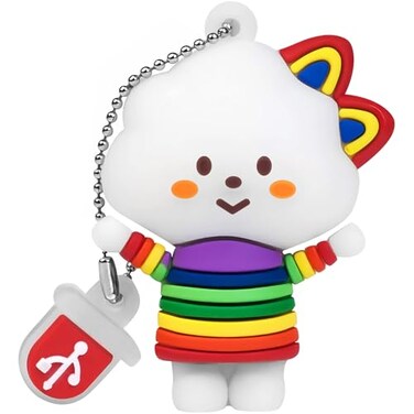 BORLTER CLAMP BorlterClamp 32GB USB Flash Drive Cute Cartoon Cloud Girl Model Memory Stick Gift for Students and Children