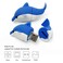 BORLTER CLAMP BorlterClamp 32GB USB Flash Drive Cute Cartoon Dolphin Model Memory Stick Gift for Students and Children