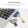 BORLTER CLAMP BorlterClamp 32GB USB Flash Drive Cute Cartoon Hotair Balloon Model Memory Stick Gift for Students and Children