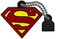 Emtec EMTEC 32GBSuperman DC Comics Collector USB 20 3D Soft Touch Gum Flash Drive