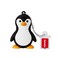 Garrulax GARRULAX USB Flash Drive 8GB 16GB 32GB USB 20 Updated Waterproof USB Memory Stick Date Storage Pendrive Thumb Drives 32GB Cute Penguin