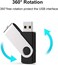 JUANWE 32GB Bulk Flash Drive 10 Packs Mutipack USB Thumb Drives 20 Flashdrive Memory Sticks Fat32 Jump Drive for Laptop Backup Bulks Zip Drive Memoria Storage Sticks Pendrive Pack of 10 Black