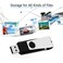 KEXIN 128GB Flash Drive 5 Pack USB 20 Thumb Drive USB Drive Memory Stick Black