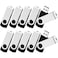 KOOTION 10 X 8GB USB Flash Drive 8g Flash Drive Thumb Drive Memory Stick Pen Drive Keychain Design Black