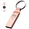 mosDART MOSDART Waterproof 64GB USB20 Flash Drive exFAT Metal Memory Stick with Keychain for System Back Data Storage Rose Gold