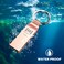 mosDART MOSDART Waterproof 64GB USB20 Flash Drive exFAT Metal Memory Stick with Keychain for System Back Data Storage Rose Gold
