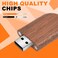 Fire Stone Novelty Wooden USB 20 Flash Drive 64GB Data Storage Memory Stick USB Stick Ellipse Pendrive with Wooden Box