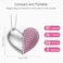 RAOYI 32GB Heart Shape USB 20 Flash Drive Crystal Memory Stick Thumb Drive Pen Drive Jump Drive Jewelry Pendant Necklace with Key ChainPink