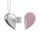 RAOYI 32GB Heart Shape USB 20 Flash Drive Crystal Memory Stick Thumb Drive Pen Drive Jump Drive Jewelry Pendant Necklace with Key ChainPink
