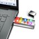 Geekify Retro USB Light Up Memory Stick Flash Drive wLED 1950s Retro Scifi Space Age Action and Totally Cool StorageGift Box Shiny Finish