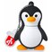 BORLTER CLAMP USB Flash Drive 64GB Cute Penguin Model USB Drive Thumb Drives USB 20 Memory Stick for External Data Storage