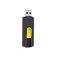VICFUN 32GB USB Flash Drives USB 30 Slide Retractable USB Memory Stick 32G Data Storage 1 PackYellow