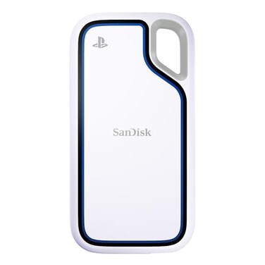 Sandisk SANDISK 2TB Extreme Portable SSD Officially Licensed for PlayStation 5 Console and PC up to 1000MBs USBC USB 32 Gen 2 Drop Protection External Solid State Drive SDSSDE62P2T00G25