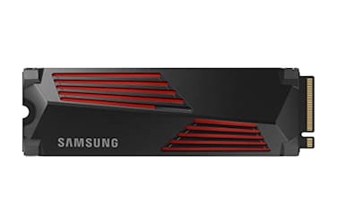 Samsung SAMSUNG 990 PRO w Heatsink SSD 2TB PCIe Gen4 M2 2280 Internal Solid State Hard Drive Seq Read Speeds Up To 7450MBs for High End Computing Workstations Compatible w PlayStation 5 MZV9P2T0CW