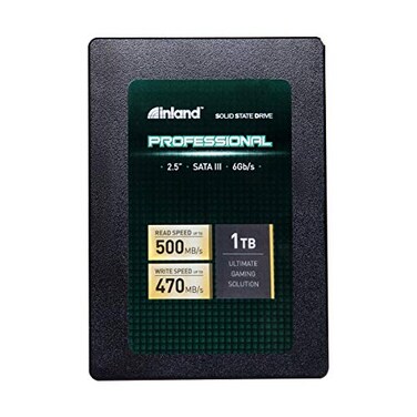 INLAND Professional 1TB SSD 3D NAND SATA III 6Gbs 25 7mm Internal Solid State Drive 1T