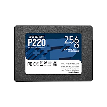 Patriot Memory P220 256GB Internal SSD SATA 3 25 Solid State Drive P220S256G25
