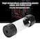 Dpofirs PC Water Cooling Reservoir 150mm Transparent Cylindrical Computer Water Cooling Reservoir Acrylic Cylinder Water Reservoir with G1 4 Thread