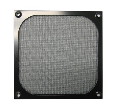 OKGEAR 140mm Aluminum Fan Filter Grill Black