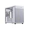 ASUS Prime AP201 White Micro ATX PC Case SFF Ready Compact Design PreInstalled Fan ToolFree Side Panels 360mm Radiator Support GPU Support up to 338mm ATX PSU Compatible