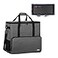 CURMIO Desktop Carrying Case PC Tower Travel Bag with Shoulder Strap On the Go Bag Only Gray