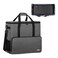 CURMIO Desktop Carrying Case PC Tower Travel Bag with Shoulder Strap On the Go Bag Only Gray