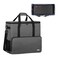 CURMIO Desktop Carrying Case PC Tower Travel Bag with Shoulder Strap On the Go Bag Only Gray