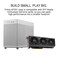 ASUS Prime AP201 Micro ATX White PC caseSFF Ready Compact Design ToolFree Side Panels QuasiFilter mesh Support 360 mm Coolers Graphics Cards up to 338 mm ATX PSU Compatible