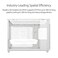 ASUS Prime AP201 Micro ATX White PC caseSFF Ready Compact Design ToolFree Side Panels QuasiFilter mesh Support 360 mm Coolers Graphics Cards up to 338 mm ATX PSU Compatible
