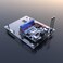 DALAIBUKESI DIY Acrylic Open Frame PC Case for ITX Motherboards Gaming Test Bench Rack for PC Builds