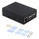 eleUniverse for Raspberry Pi 3B 3B Aluminum Passive Cooling Metal Case for Libre Computer Board AMlS905XCCALLH3CCROCRK3328CC