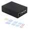 eleUniverse for Raspberry Pi 3B 3B Aluminum Passive Cooling Metal Case for Libre Computer Board AMlS905XCCALLH3CCROCRK3328CC
