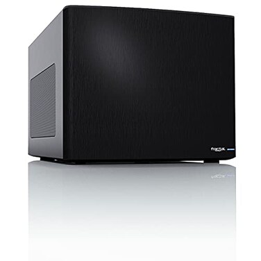 Fractal Design Node 304 Black Mini Cube Compact Computer Case Small Form Factor Mini ITX Mitx High Airflow Modular Interior 3X Silent R2 120mm Fans Included USB 30