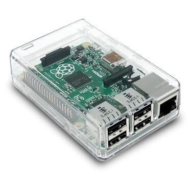 sb components Premium Transparent Closed Case for Raspberry Pi 2 Model B Good for Xbmc Users