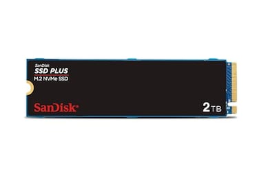 Sandisk SANDISK 2TB SSD Plus M2 NVMe SSD PCIE Gen 30 Up to 3200 MBs Internal Solid State Drive SDSSDA3N2T00G26