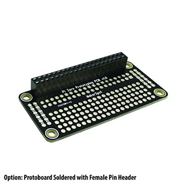 MakerSpot Protoboard Breadboard HAT Soldered with Female Pin Connector for Raspberry Pi Zero W