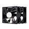 PANO-MOUNTS 2 Pack 90mm 92mm 12V DC Computer PC Fan 2 Wire 3pin Cooling Fan for Computer Case Cooler 2000RPM