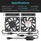 Wathai 2 Packs 60mm x 10mm USB Computer Fan 5V with Speed Control DC Brushless Cooling Fans for Charger PC Case Router Raspberry Pi Radiator Cooler Ventilation