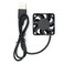 ANVISION 2Pack 40mm x 10mm DC 5V USB Brushless Cooling Fan Dual Ball Bearing