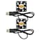 ANVISION 2Pack 40mm x 10mm DC 5V USB Brushless Cooling Fan Dual Ball Bearing