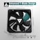 Apevia 120mm Silent PC Case Fan 2Pack AF212SBK High Airflow 5767 CFM Low Noise 247 dBA 4Pin Molex 3Pin Motherboard Connector 1350 RPM Cooling Fans
