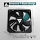 Apevia 120mm Silent PC Case Fan 2Pack AF212SBK High Airflow 5767 CFM Low Noise 247 dBA 4Pin Molex 3Pin Motherboard Connector 1350 RPM Cooling Fans