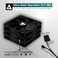 Apevia 120mm Silent PC Case Fan 2Pack AF212SBK High Airflow 5767 CFM Low Noise 247 dBA 4Pin Molex 3Pin Motherboard Connector 1350 RPM Cooling Fans