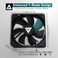 Apevia 120mm Silent PC Case Fan 3Pack AF312SBK High Airflow 5767 CFM Low Noise 247 dBA 4Pin Molex 3Pin Motherboard Connector 1350 RPM Cooling Fans