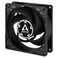 ARCTIC P8 PWM PST PC Fan 80mm Case Fan with PWM Sharing Technology PST Pressureoptimised Quiet Motor Computer Fan Speed 2003000 RPM Black